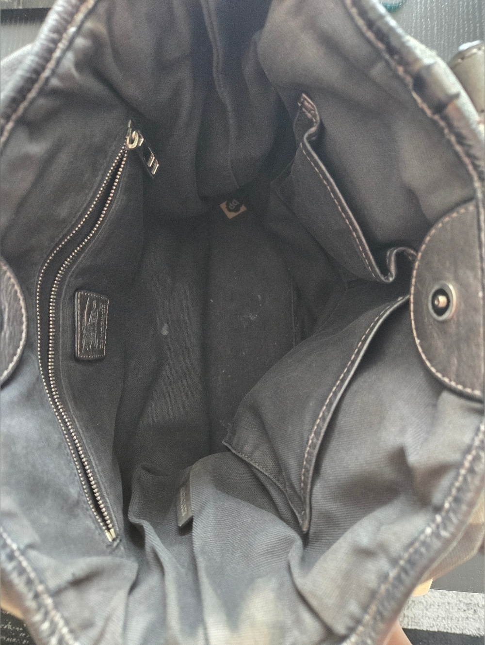 Burberry Metallic Cotton Tote - Picture 4 of 7